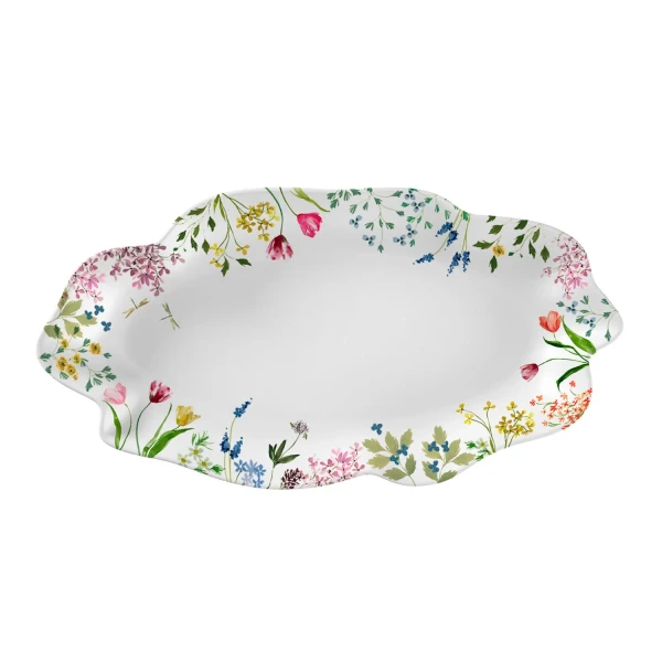 Merritt Wildflower Garden Appetizer Tray (19393)