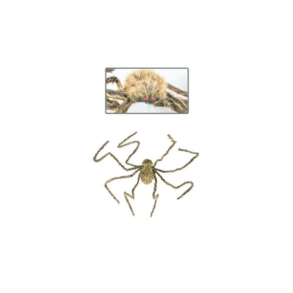 Hanna's Handiworks Halloween Giant Spider, Brown (54105B)