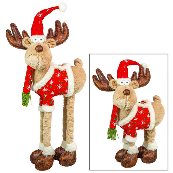Hanna's Handiworks Christmas Sweater Moose Stretch Legs (16163)