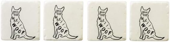 Midwest CBK Dog Coasters, Set of 4 (CB173843)