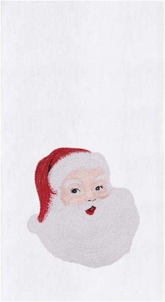 C&F Home Flour Sack Kitchen Towel, Vintage Christmas Santa Claus (C861711217)