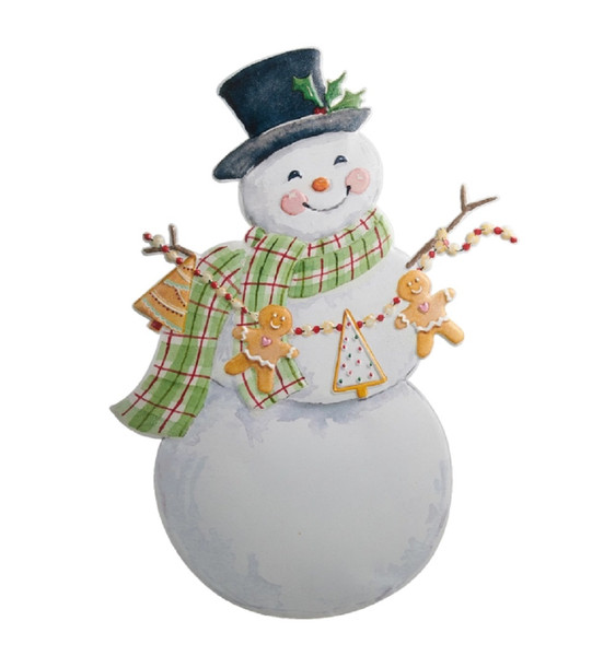 Raz Imports 44" Gingerbread Baking Snowman Yard Stake (4625961)