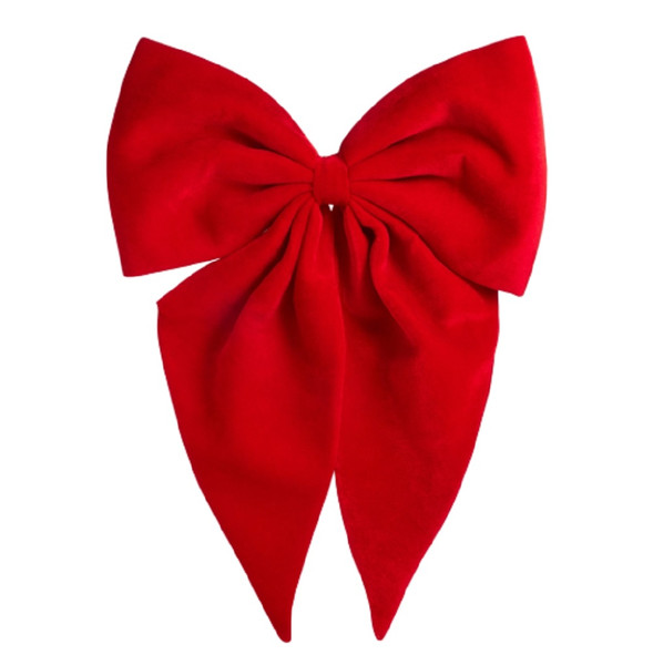 RAZ Imports 29" Red Velvet Bow Ornament (4606761)