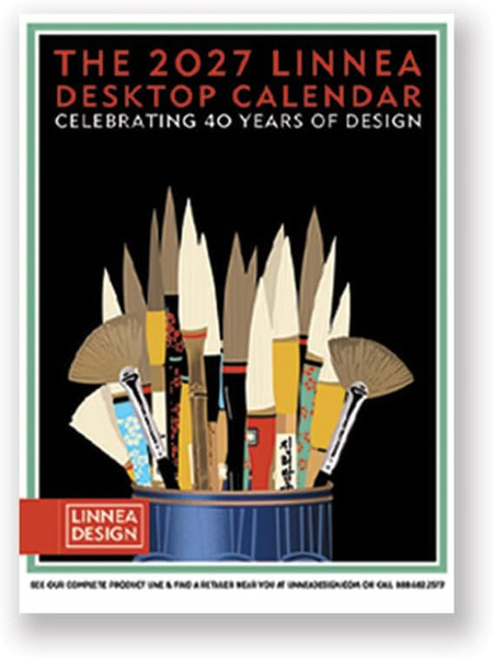 Linnea Designs 2027 Desktop Calendar 5 x 7" (W27D)