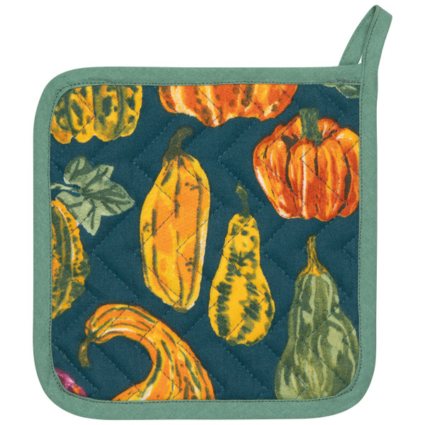 Now Designs by Danica Chef Potholder, Harvest Gourds (NPH4413D)