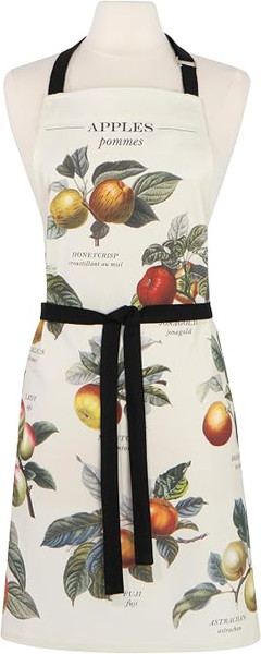 Now Designs by Danica Fine Print Apple Orchard Cotton Kitchen Apron (NAP4420D)