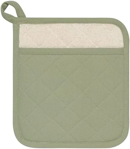 Now Designs by Danica Superior Potholder, Sage (506621)