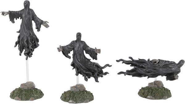 Department 56 Harry Potter Village Accessories, Dementors 3-Piece Figurine Set (6018392)