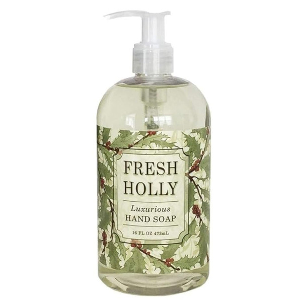 Greenwich Bay 16oz LIquid Hand Soap, Fresh Holly (R2M008)