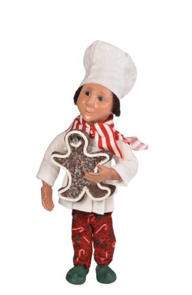 Byers' Choice Crumb with Gingerbread Kindle (K205)