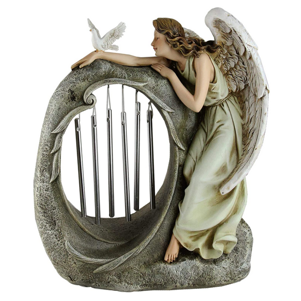 Roman Angel With Chimes, 10.75" (66256)