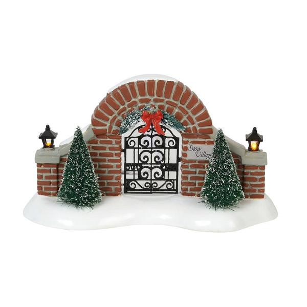 Department 56 Snow Village Gate