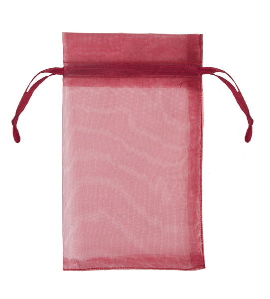 Ganz Red Organza Gift Bag