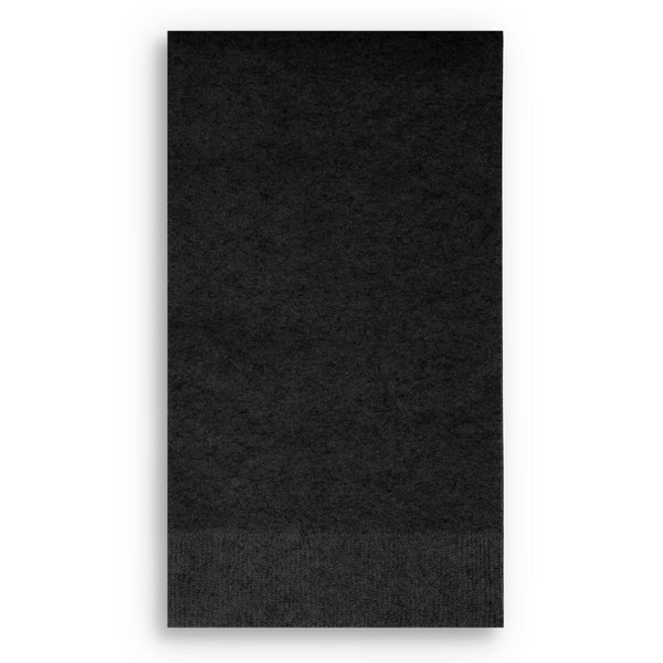 CEG Paper Guest Towel Napkins, Black Velvet (95134)