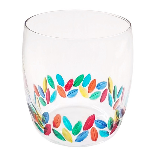 Gage Tree of Life Double Old Fashioned Glass