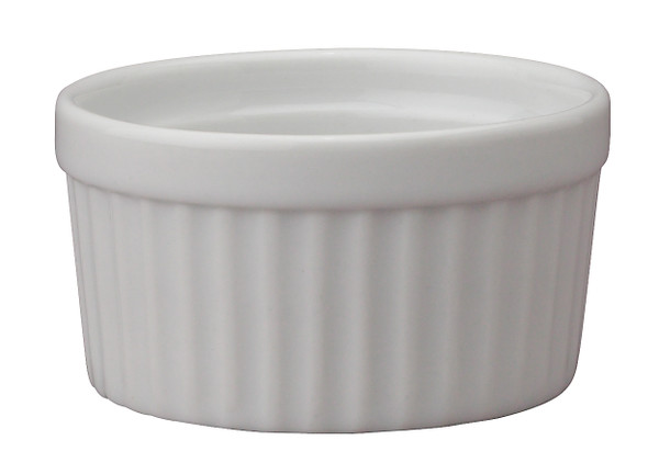 HIC  Porcelain Souffle Ramekin, 3 oz.