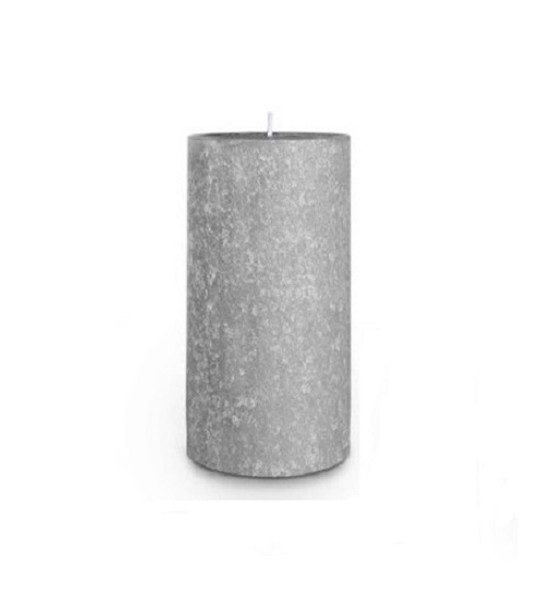 Root Timberline Pillar Candle, 3x6" Unscented Platinum (336PLT)