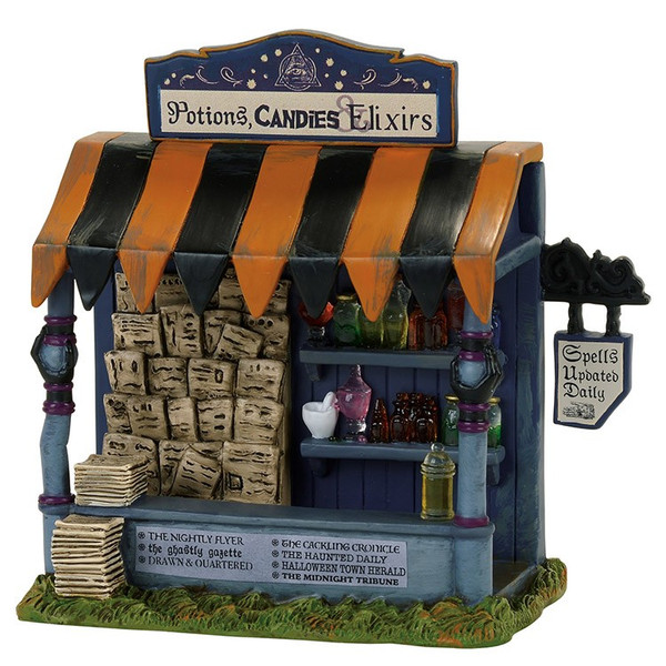 Department 56 Halloween Village, Spells and Potions Kiosk