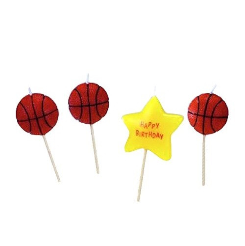 Biedermann & Sons Birthday Candles, Basketball (C1609B)