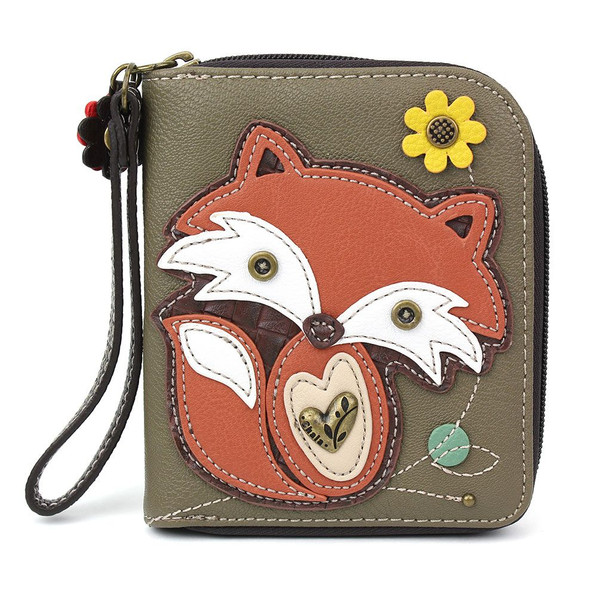 Chala Zip-Around Wallet, Fox (839FX5)
