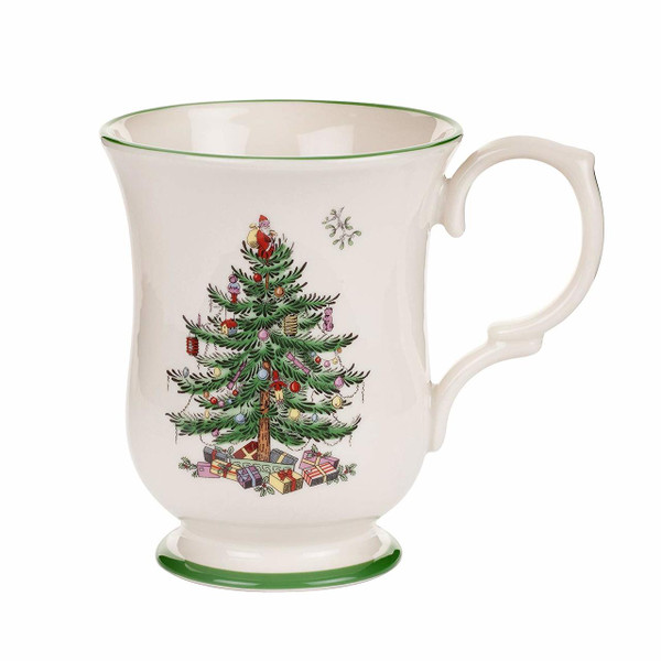 Portmeirion Spode Romantic Mug, Christmas Tree