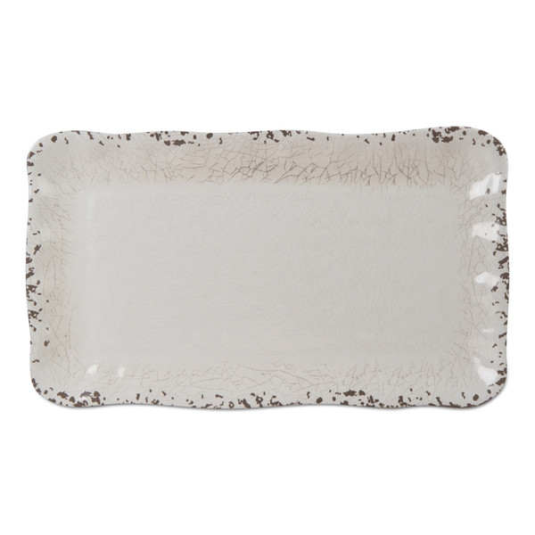 TAG Veranda Melamine Platter, Ivory (206421)
