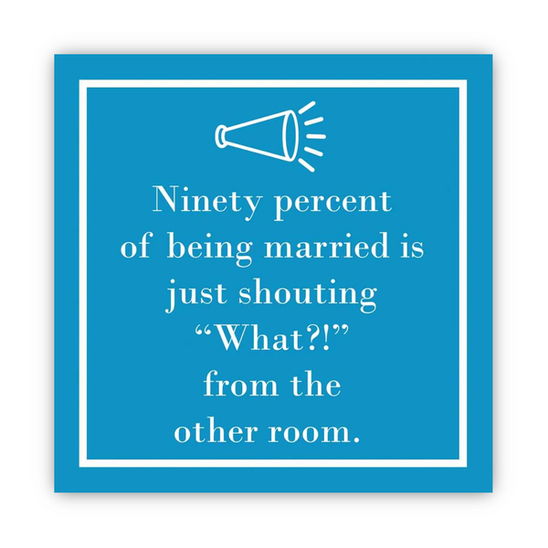 Paperproducts Design Beverage Napkins, Being Married - 2 Packs (1253050)