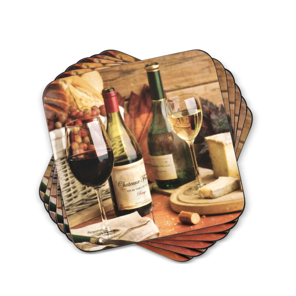 Pimpernel Coasters, Artisan Wine - Set of 6 (2010268382)