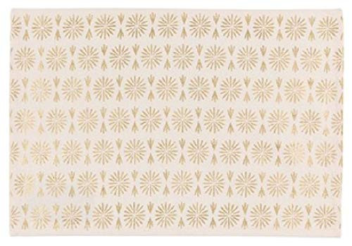 Now Designs Set of 4 Placemats - Stardust Gold