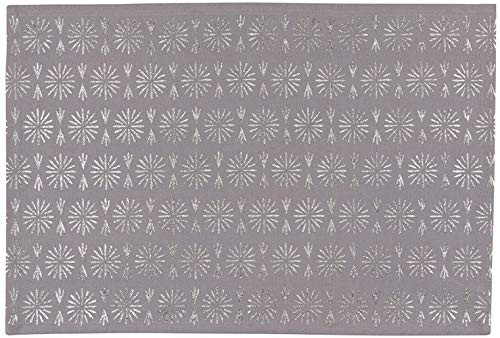 Now Designs Stardust Silver Placemat, Set of 4