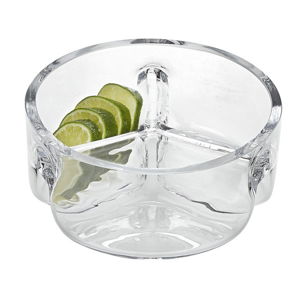 Badash 3 Section Dish, 6.25-Inch