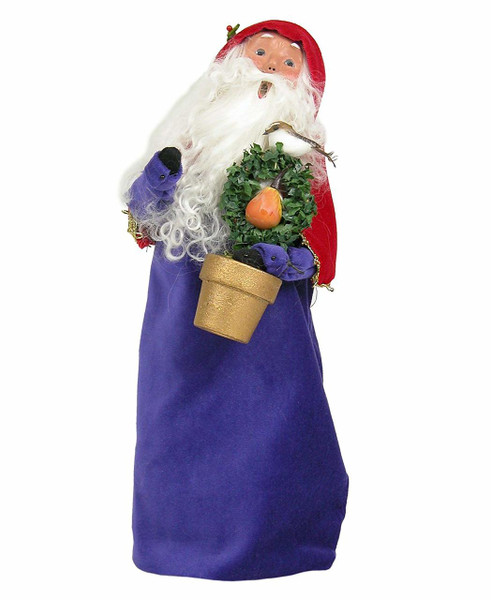 Byers' Choice Caroler, Partridge in a Pear Tree Santa (731)