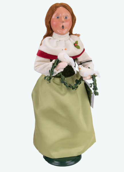 Byers' Choice Caroler, 2 Turtledoves Woman (732)