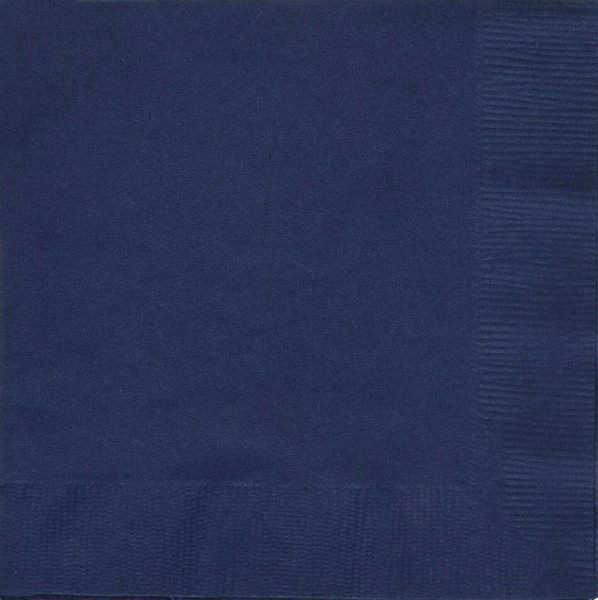 CEG Paper Luncheon Napkins, Navy (581137B)