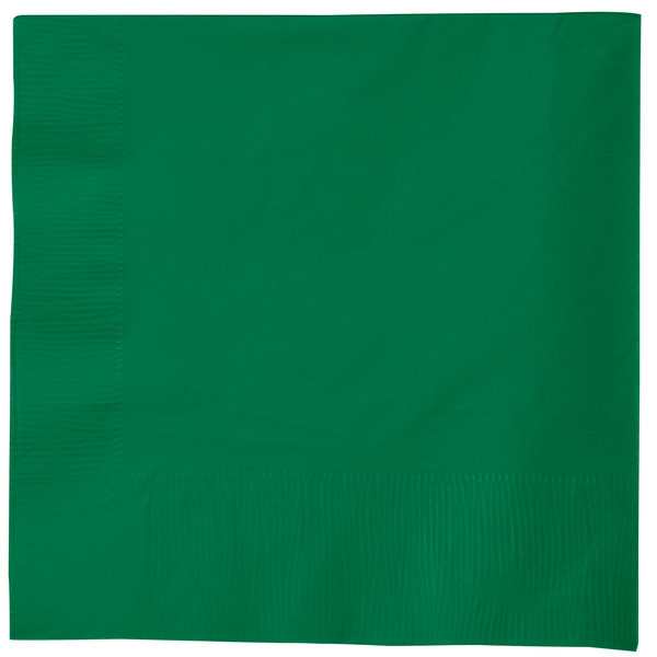 CEG Paper Luncheon Napkins, Emerald Green (58112B)