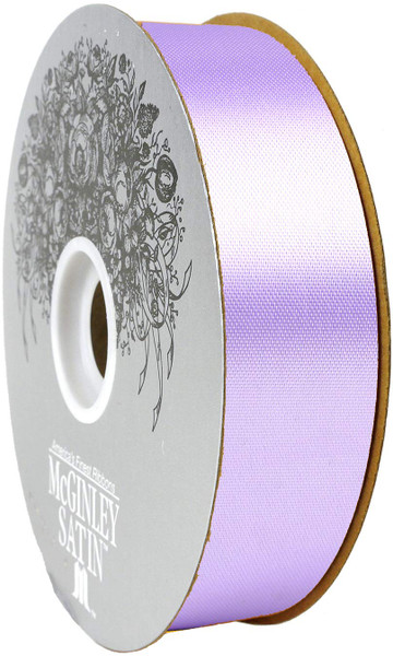 McGinley Satin Acetate Ribbon, French Lavender Purple - 100yd x 1.3in (009203000480)
