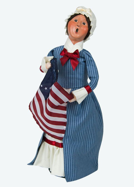 Byers' Choice Caroler, Betsy Ross (554W)