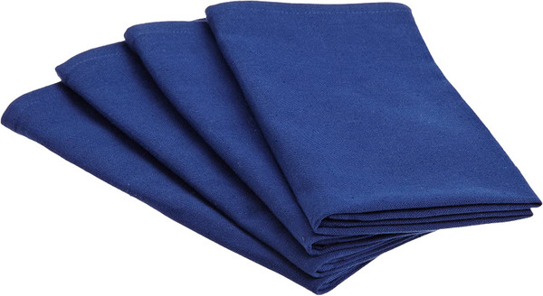 Design Imports Nautical Blue Napkin, Set of 4 (8879)