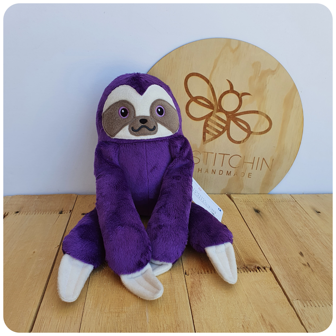 handmade sloth stuffed animal