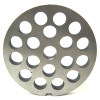 #22 Meat Grinder Plate with 1/2'' Holes