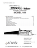 Jarvis Wellsaw Model 444 Parts List