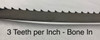 135'' Meat Band Saw Blades - Biro 44 & U.S. Berkel - 5, JR