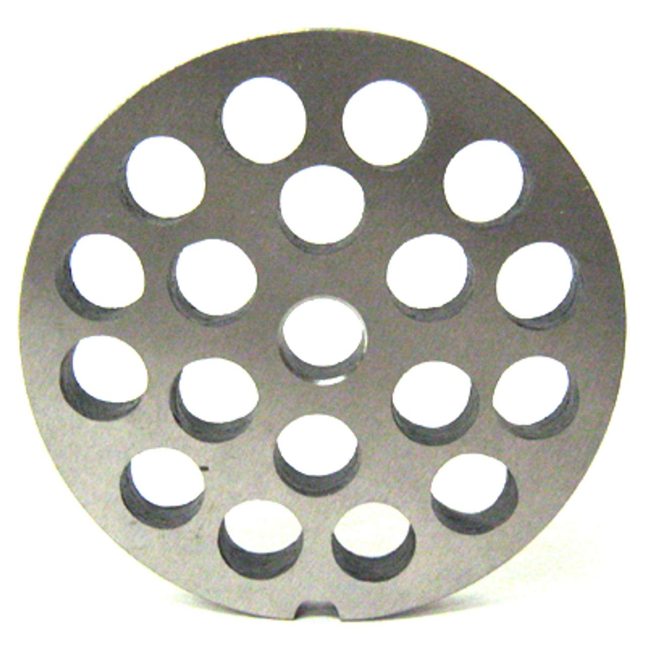 22 Meat Grinder Plate with 1/2'' Holes Davison's Butcher Supply
