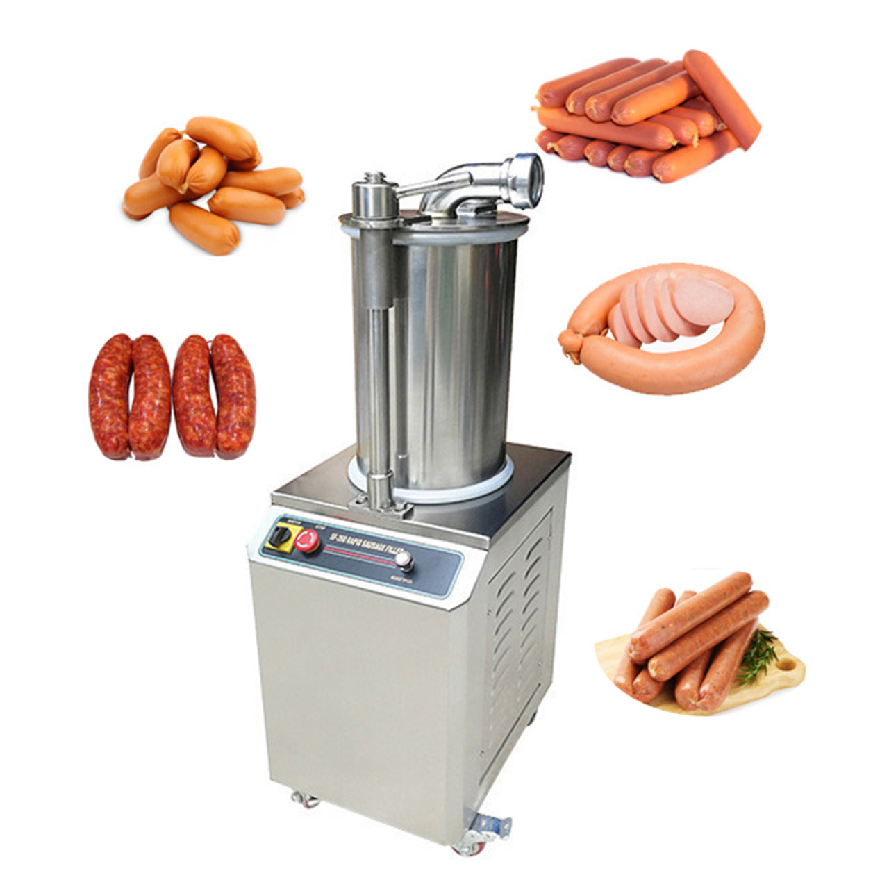 sausage maker/stuffer/filler machine, hydraulic sausage making machine