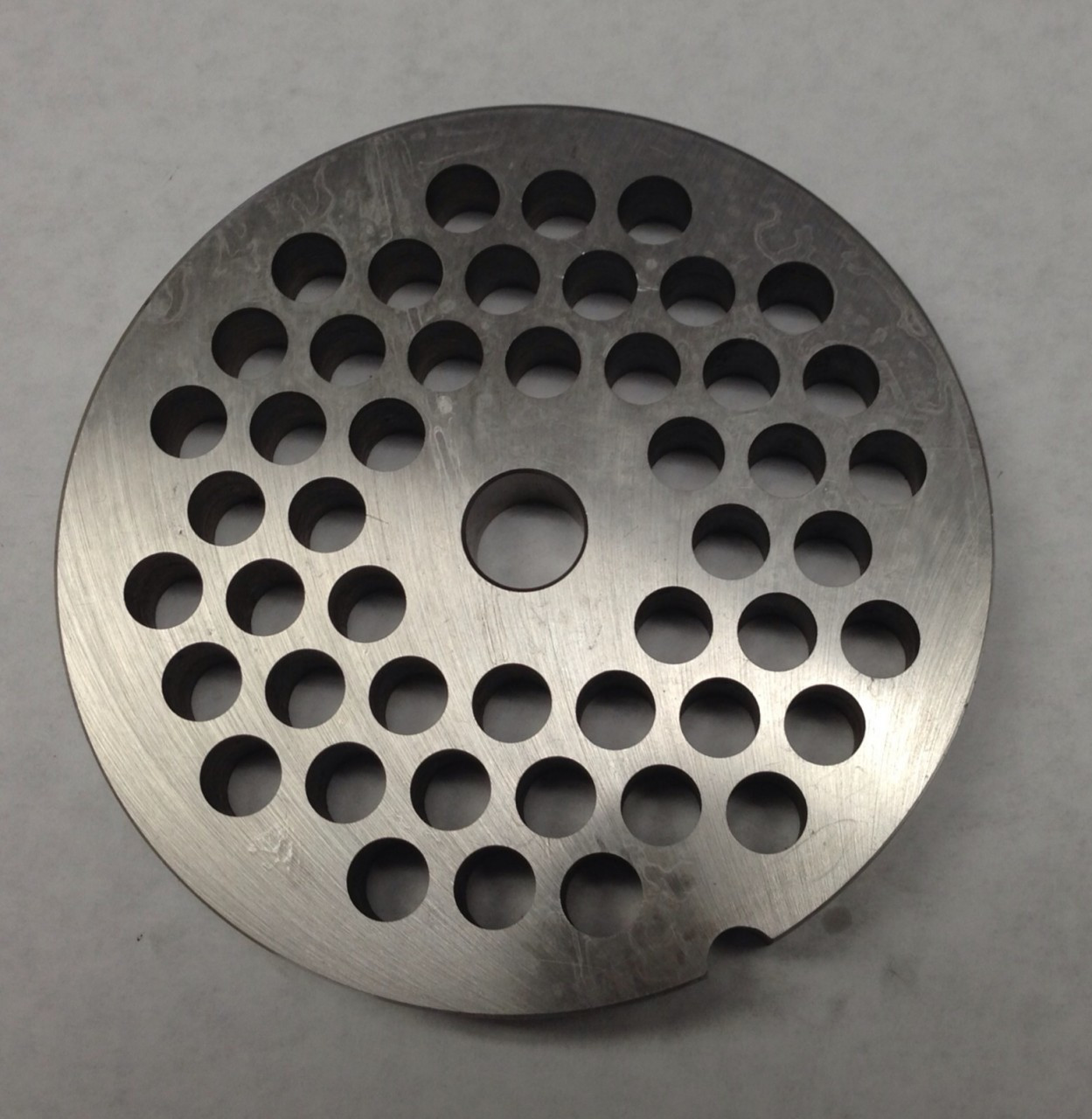 #56 Meat Grinder Plate with 1/2'' Holes