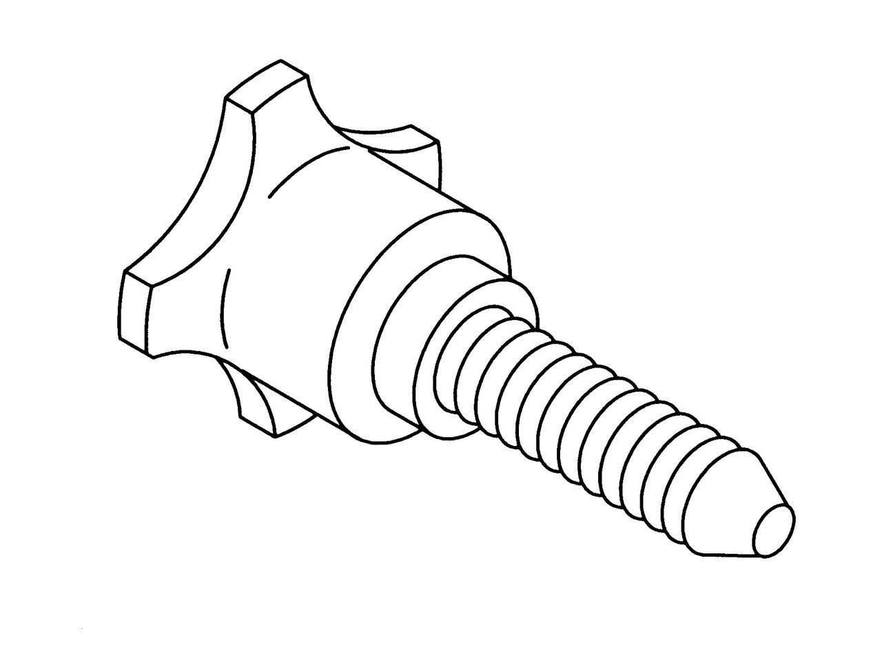 Bizerba Slicer - Sharpener Knob - SE12,SE8,A330,SG8D - BZ040