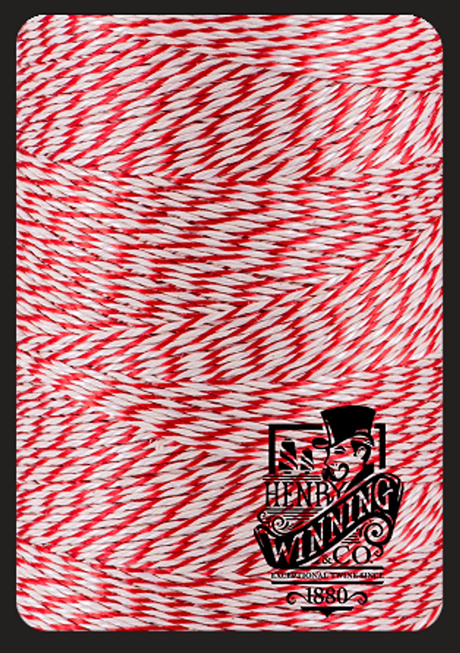 No.5 Red & White Butchers String/Twine - Henry Winning - Davison's