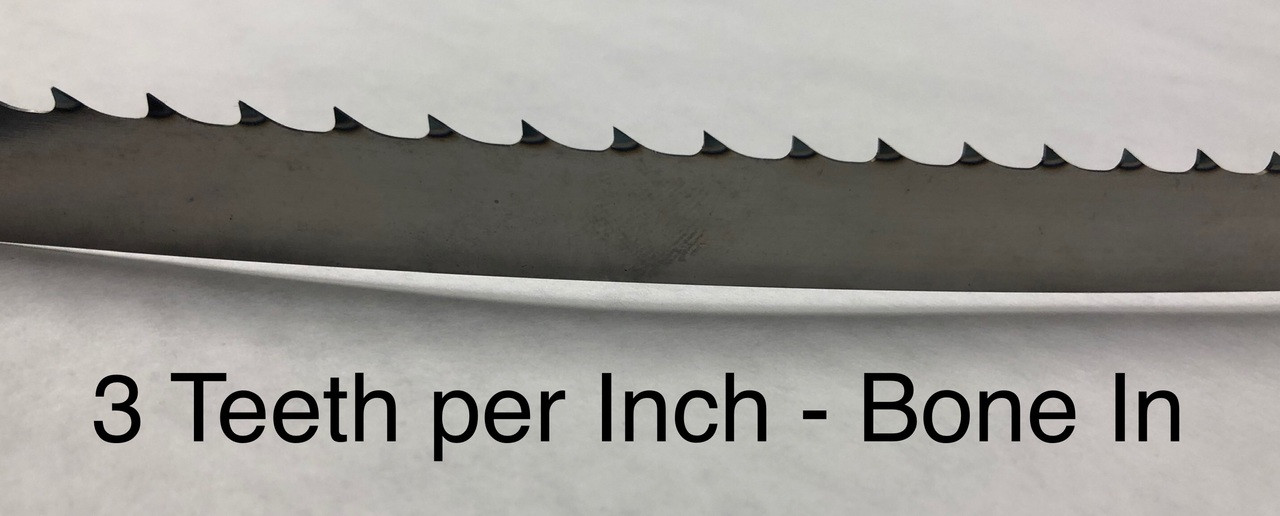  **CloseOut** - 120'' x .016 x 3TPI  - Meat Saw Blade
