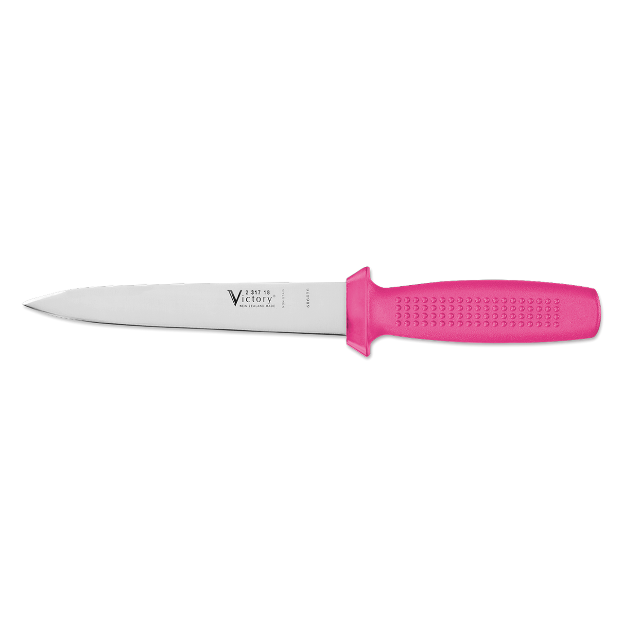 7" - 18cm -- Sticking Knife - Ribbed Pink Handle - 2/317/18/116PK