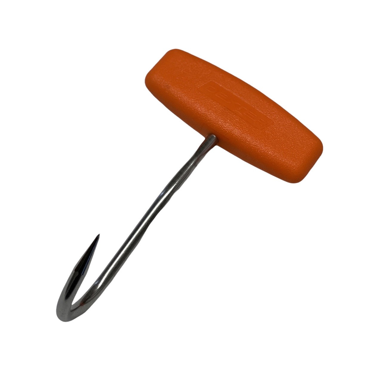 4" Boning Hook - Flat Handle "Orange" - 42003